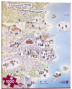 A Fantastical World of William Shakespeare Puzzle